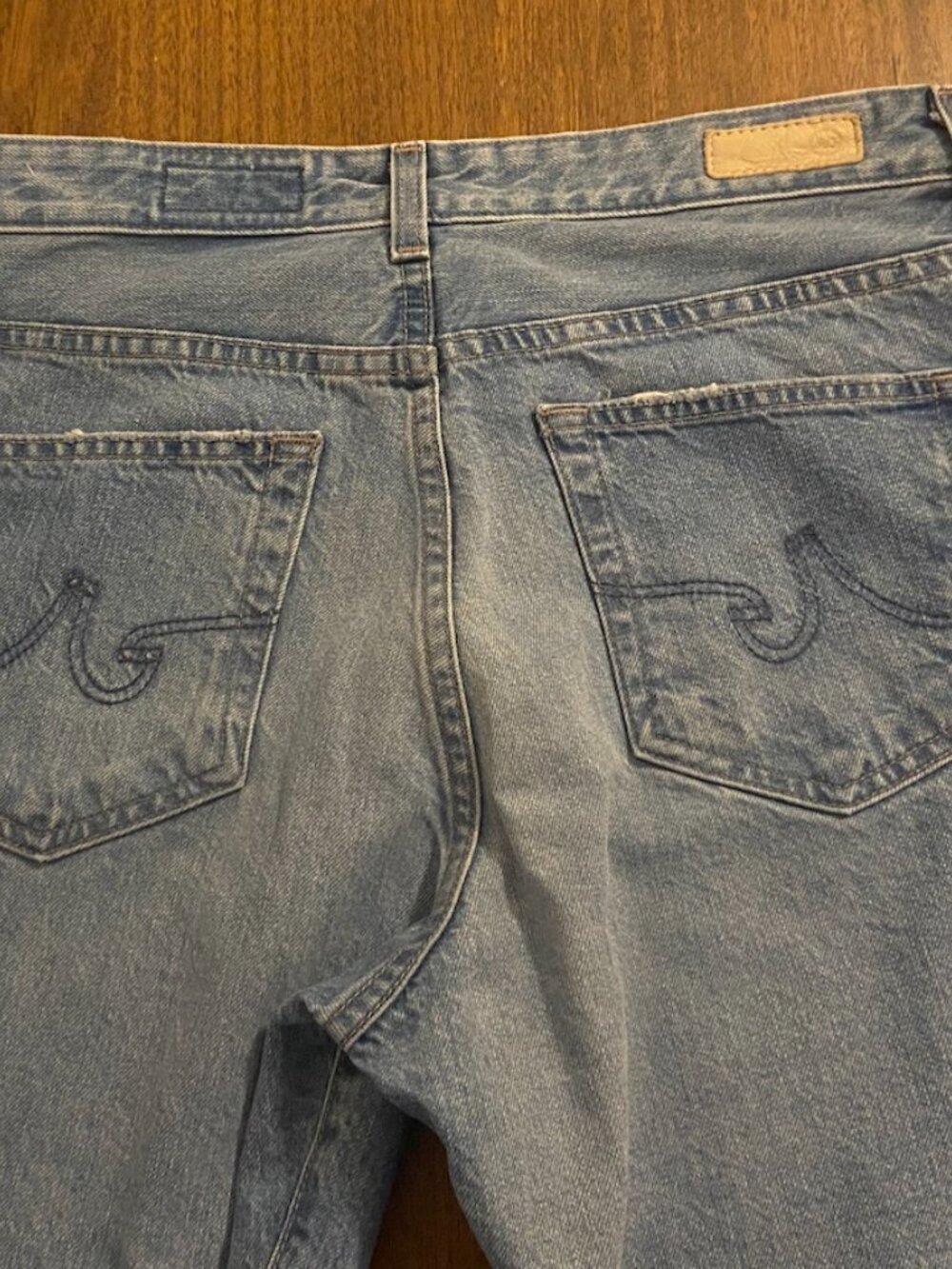 AG Adria Low Rise Wide Leg Jeans in Great Shape 30 (Size 10) - $40 - Picture 14 of 14